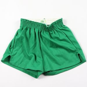 Vtg 80s New Pele Youth Medium Soccer Shorts Green